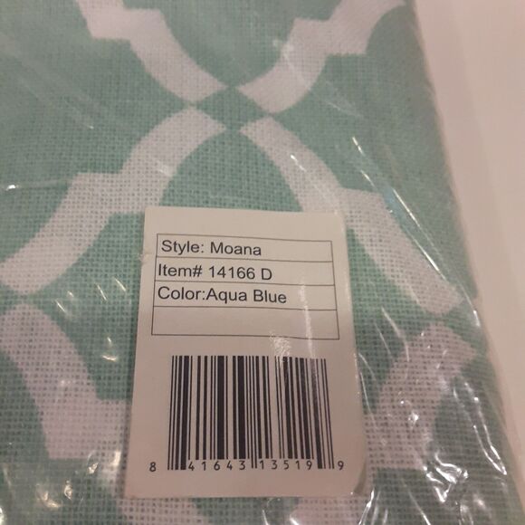 Kensie Home Cafe Tier Set 3pc Moana Aqua - Picture 4 of 5